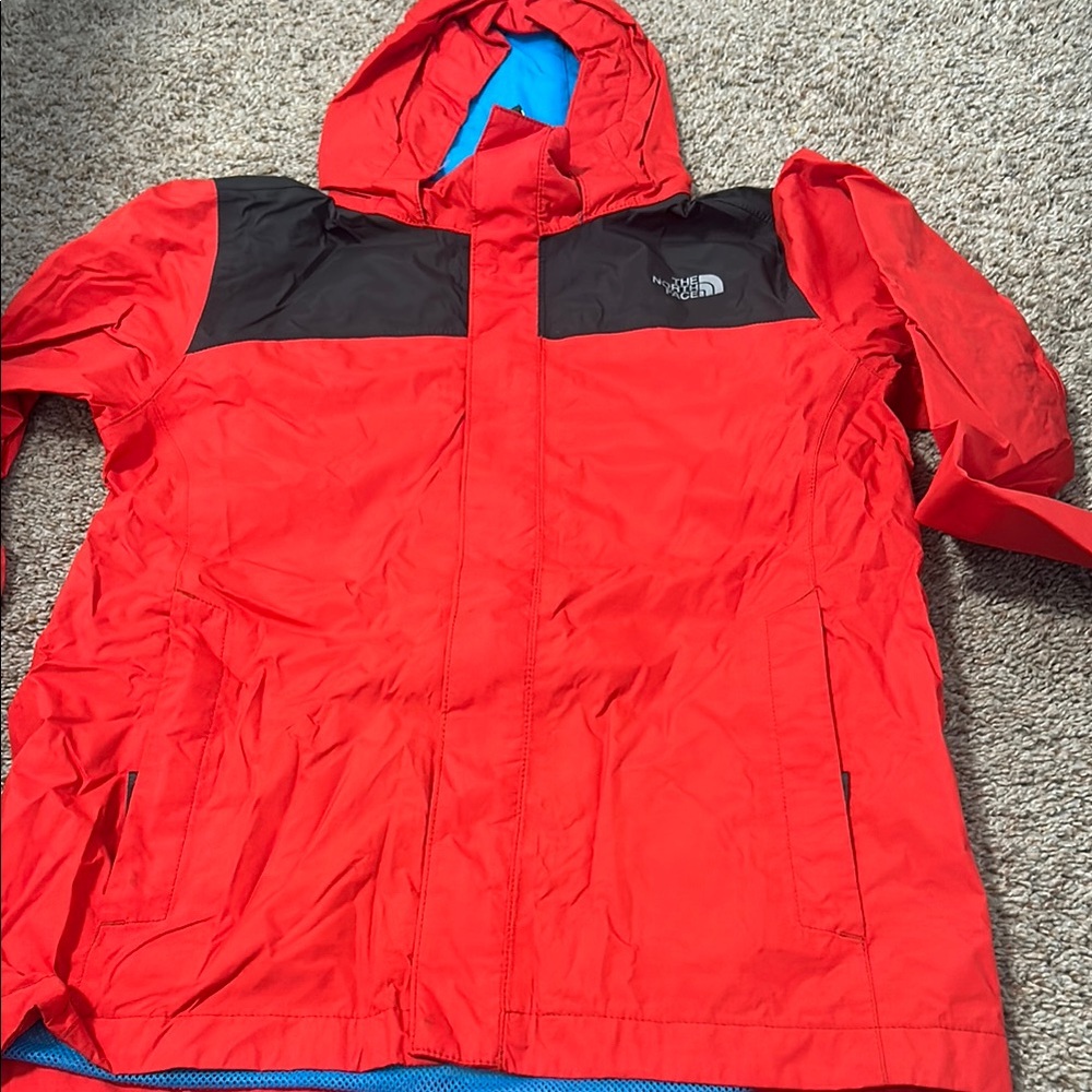 The North Face Boy’s Red and Black Jacket